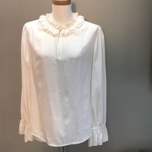 J.CREW silk blouse size 10